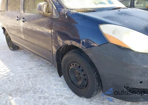 2006 Toyota Sienna Ce z USA, uszkodzony, nr VIN 5TDZA23C46S547591